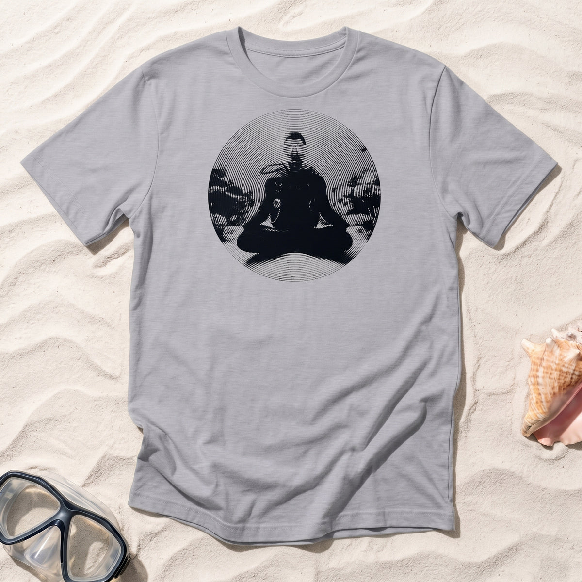 Abstract Scuba Meditation T-Shirt