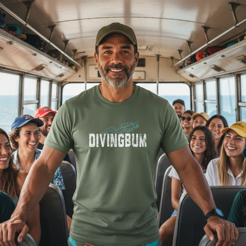 Diving Bum Logo T-Shirt