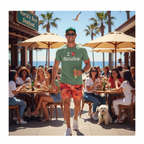 "I ♥ Scuba" Dive Flag T-Shirt - Distressed Print