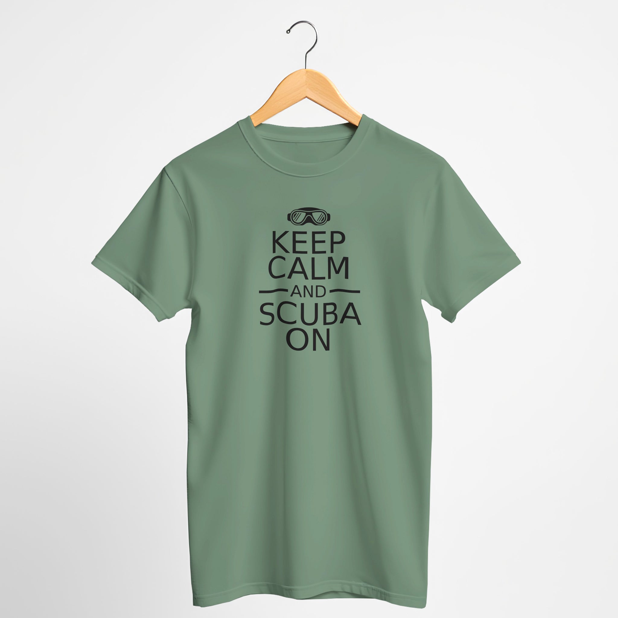 Keep Calm And Scuba On - T-Shirt