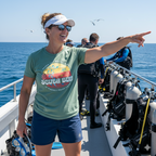 Scuba Bum Vintage Sunset Tee Shirt - Version 3