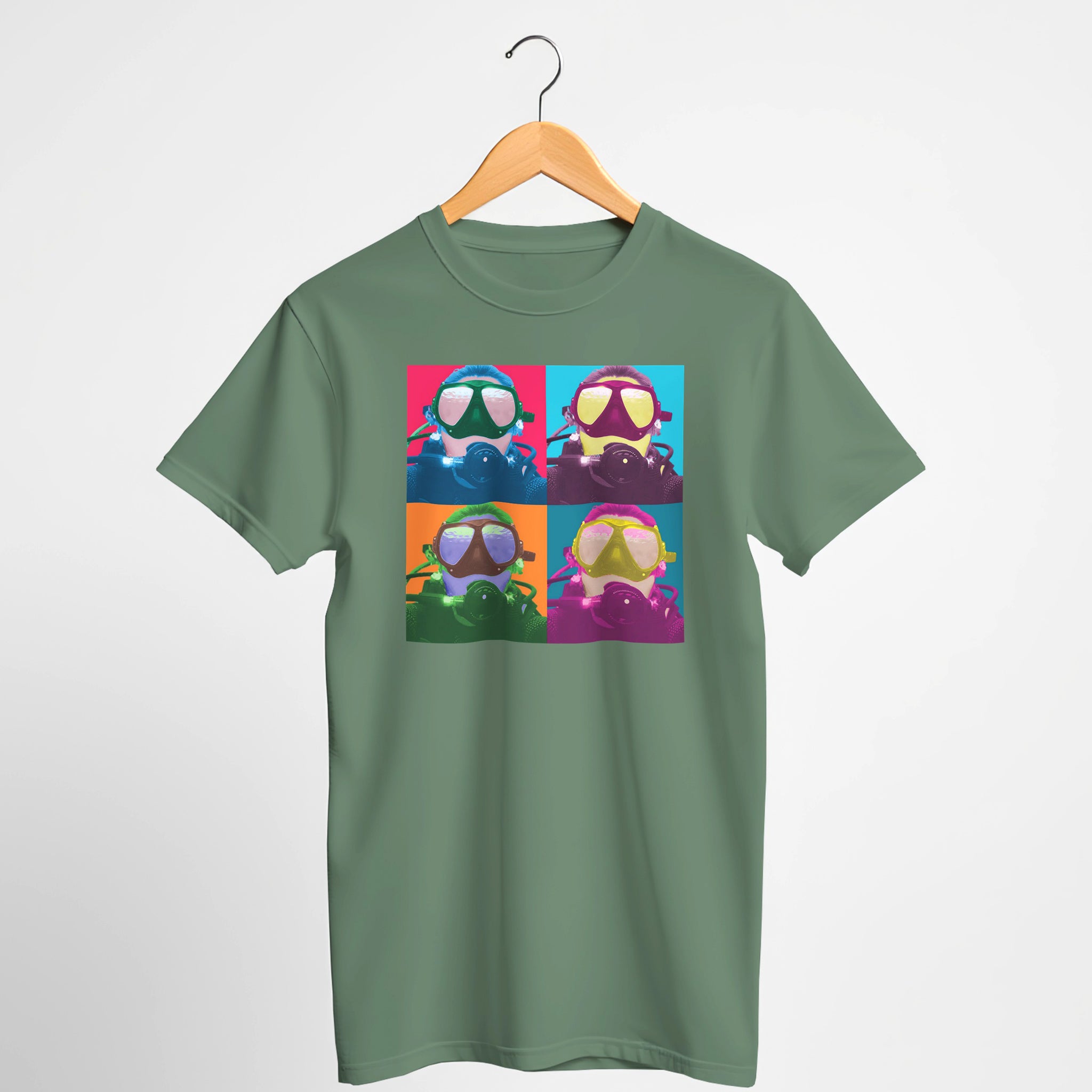 Pop Art Scuba Tee Shirt