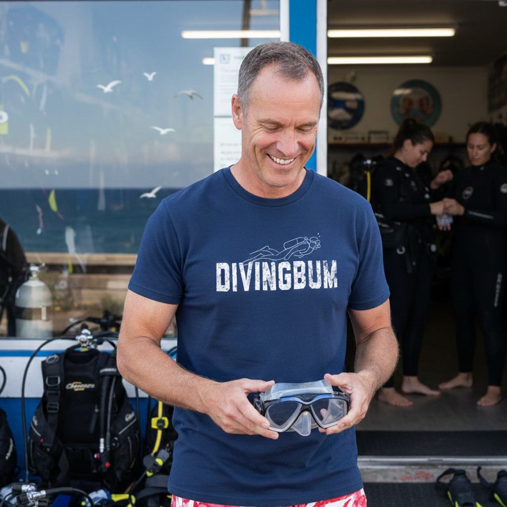 Diving Bum Logo T-Shirt