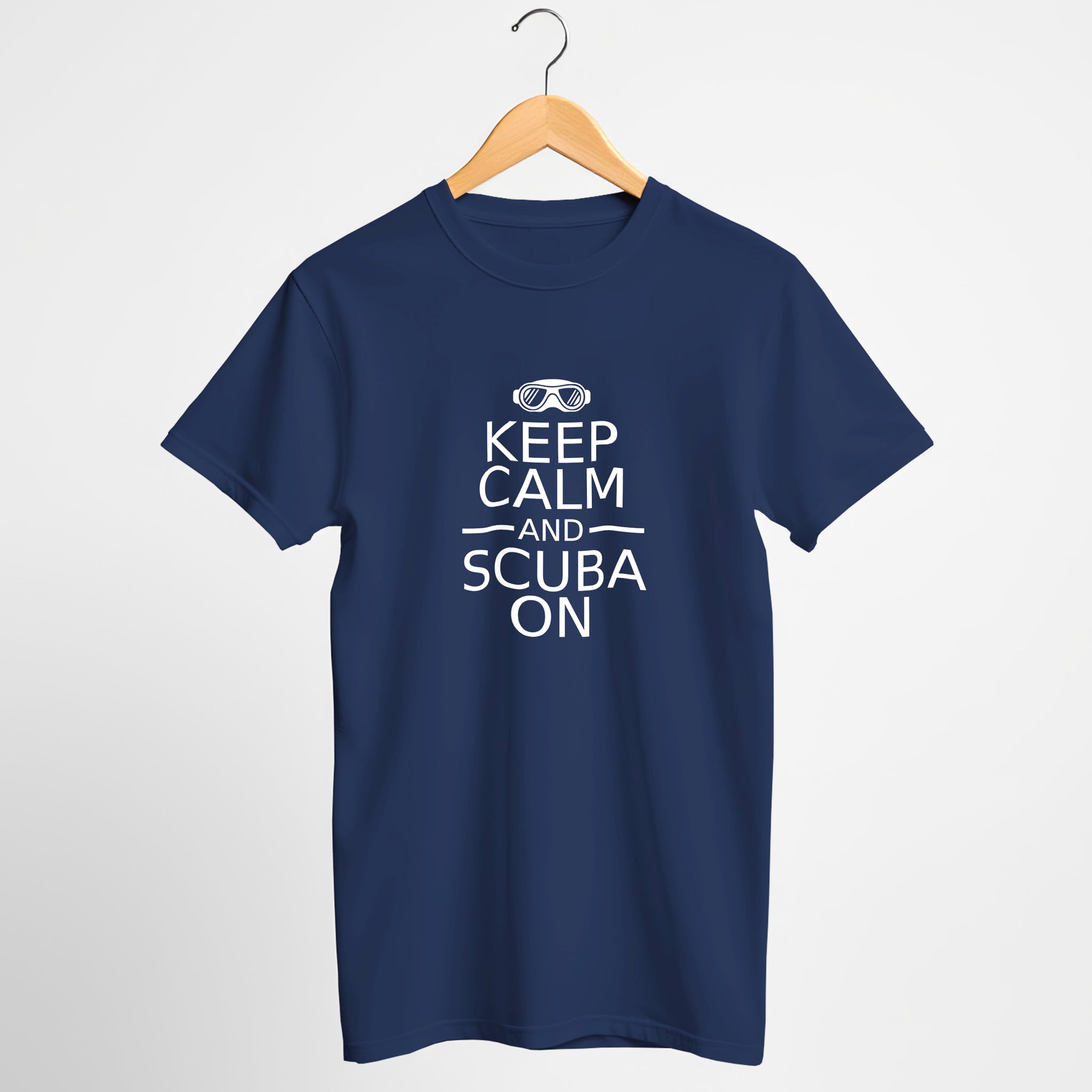 Keep Calm And Scuba On - Dark T-Shirts