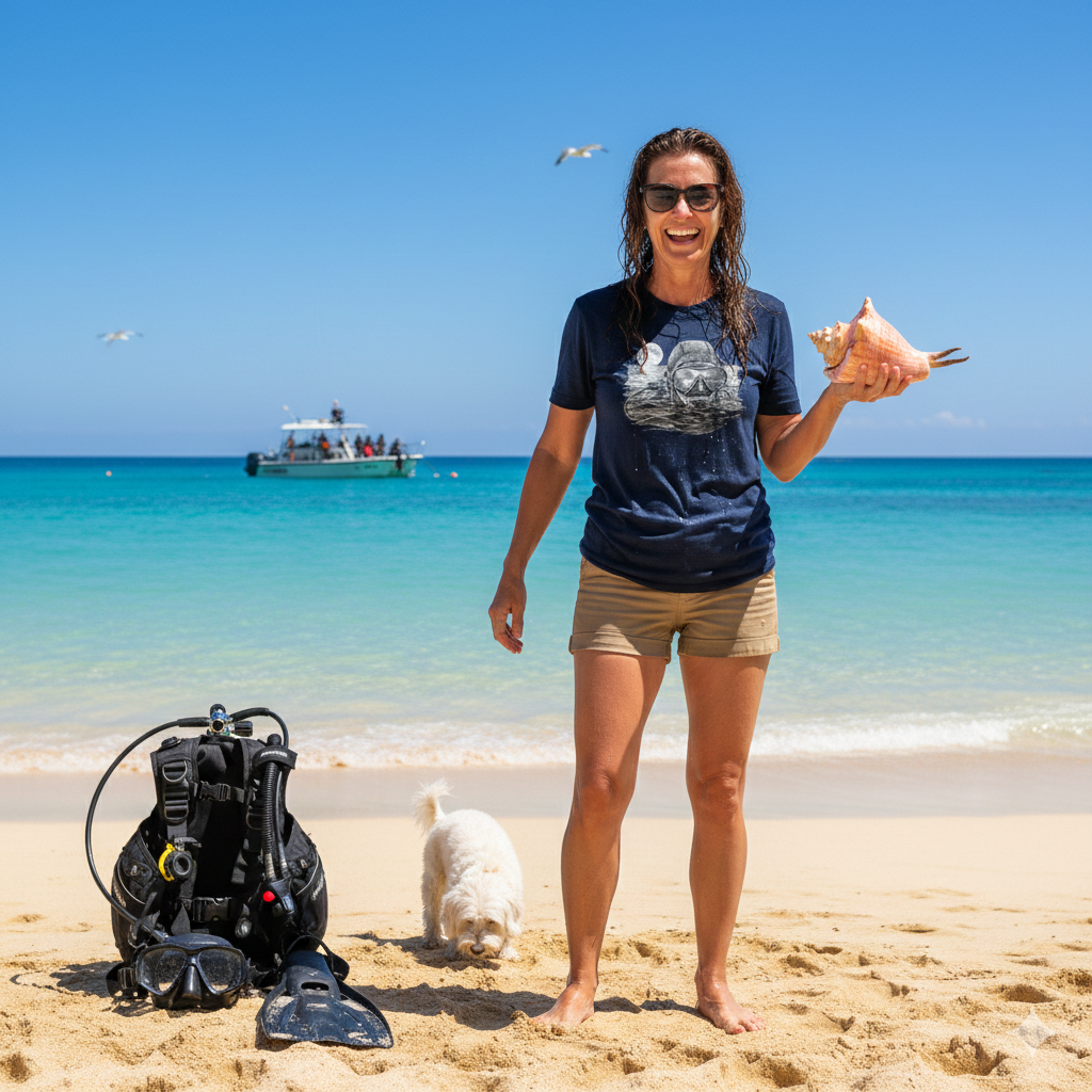 Night Dive Moonlight T-Shirt