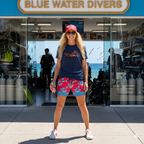 Graffiti Style Scuba Tee Shirt