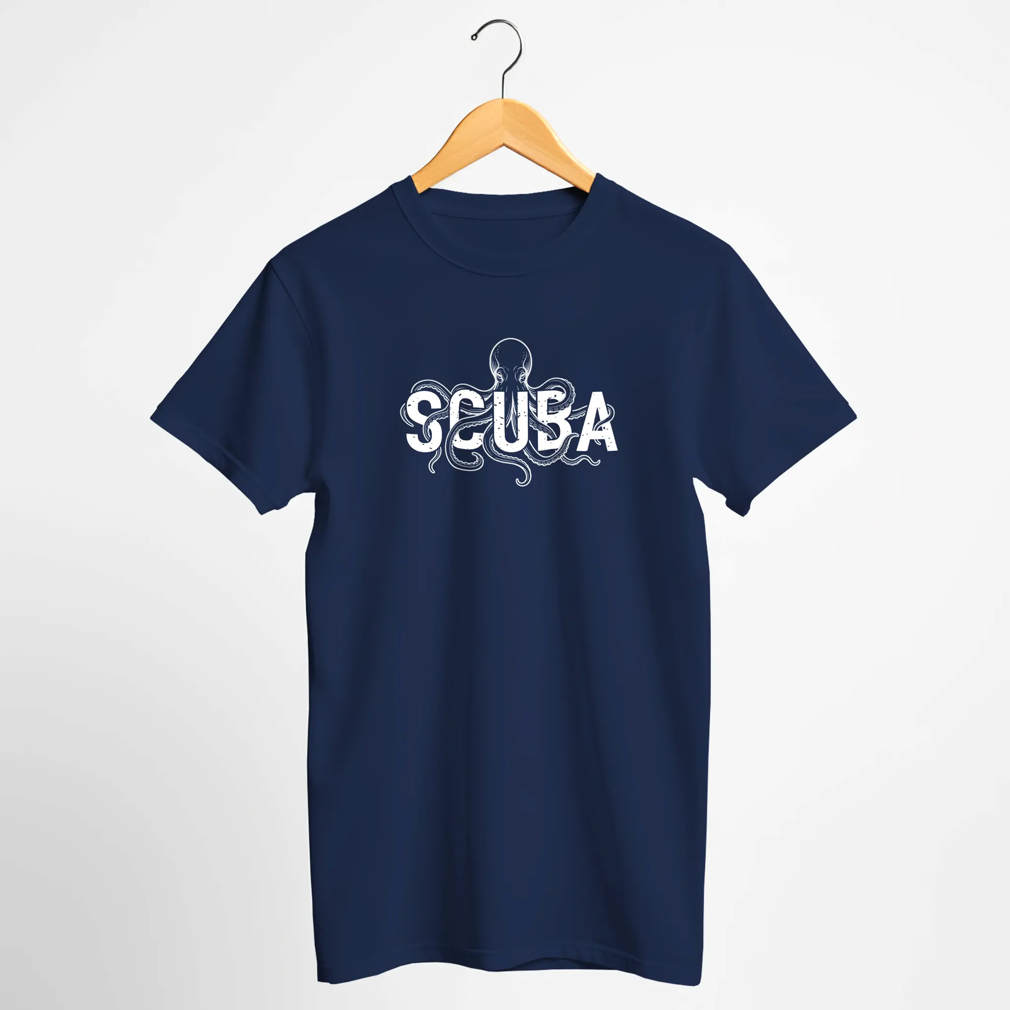Octopus SCUBA T-Shirt - Artistic Ocean Design
