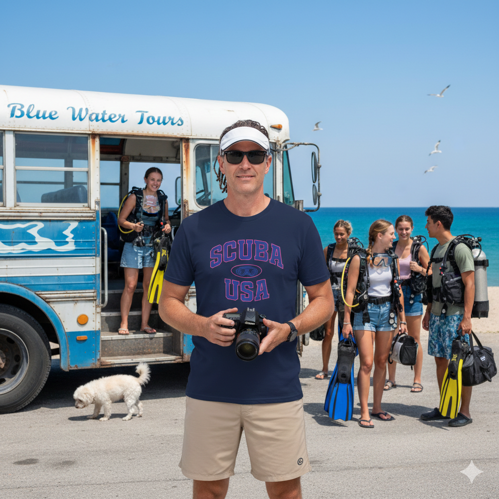Scuba USA - Scuba Diving Tee Shirt