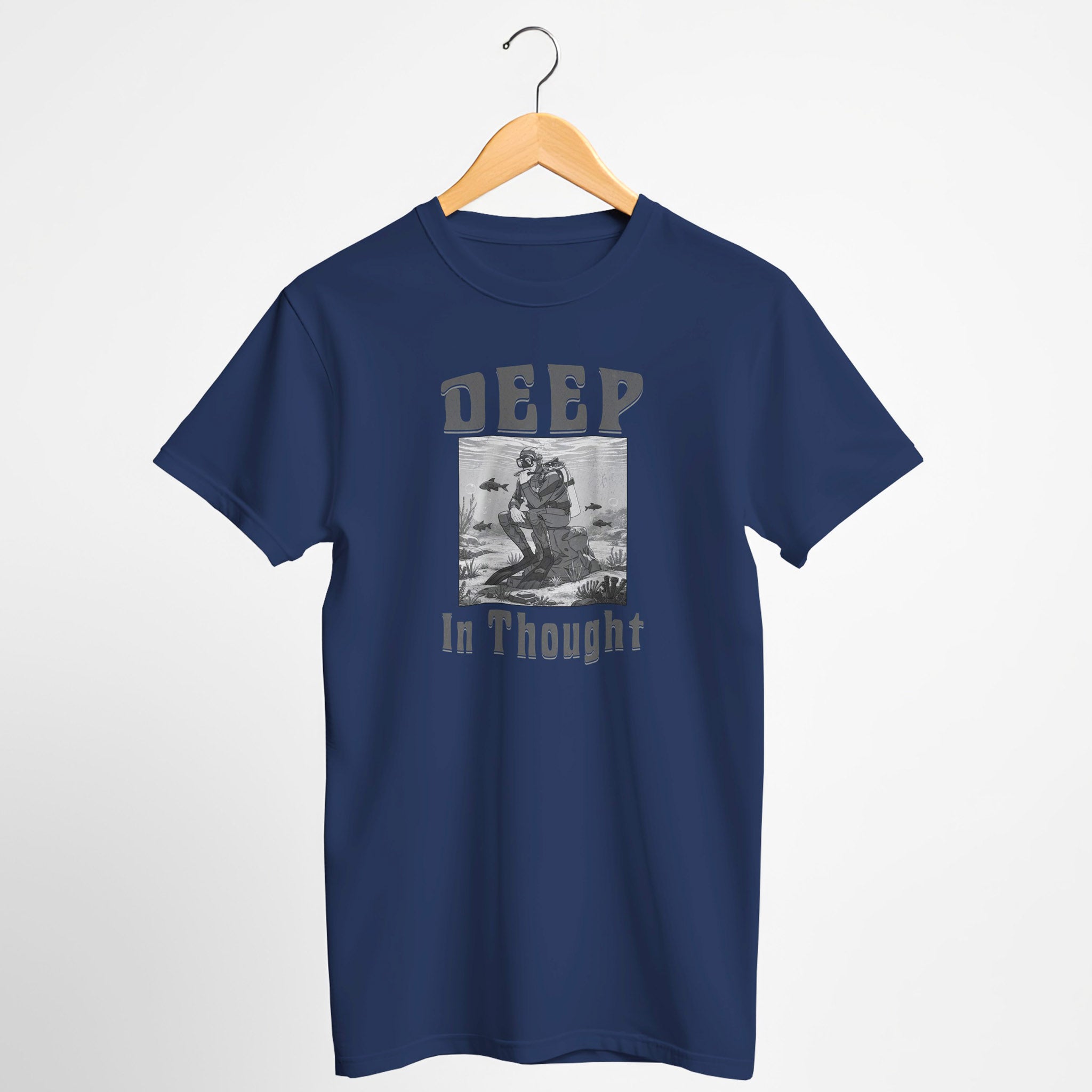 Deep in Thought - Scuba Diving T-Shirt