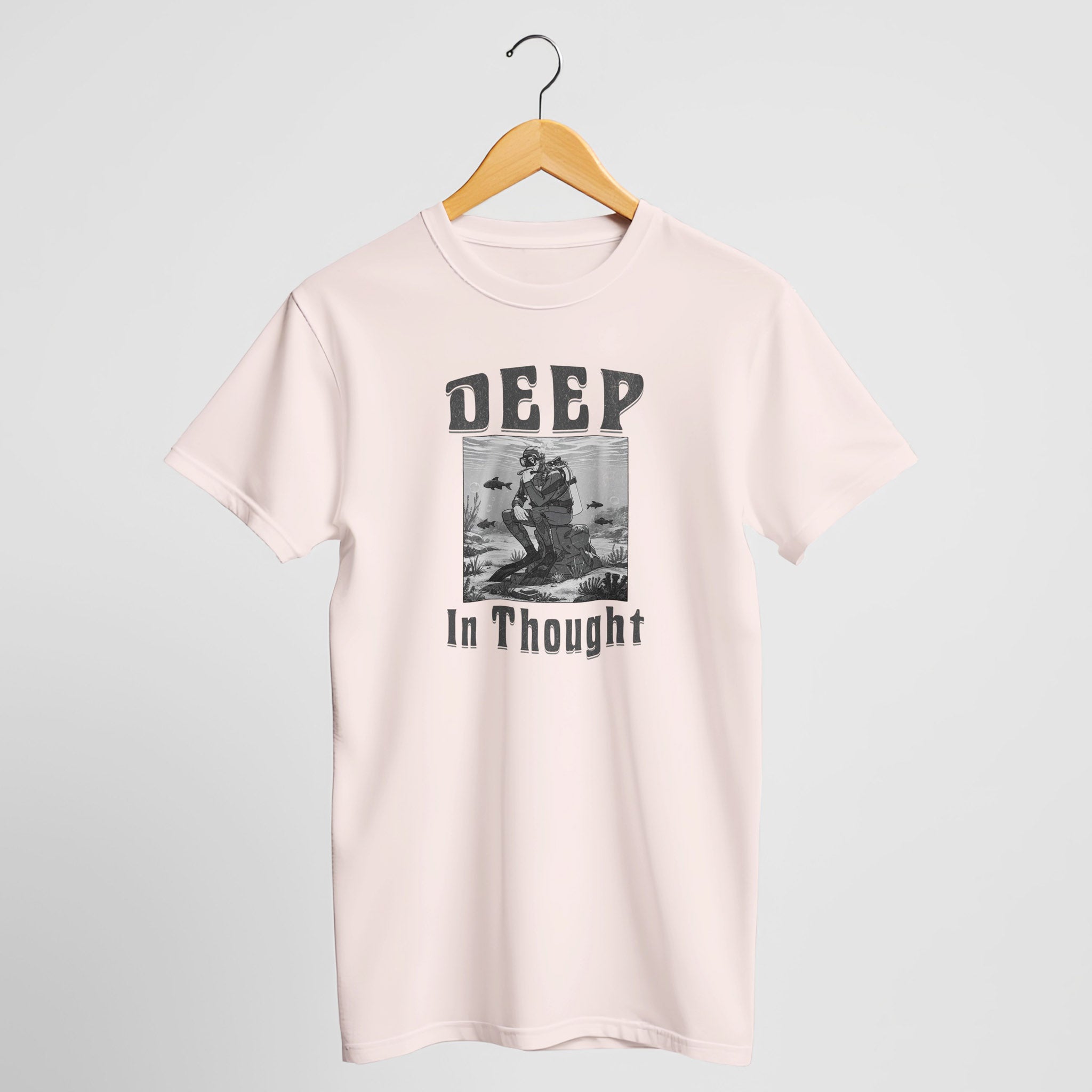 Deep in Thought - Scuba Diving T-Shirt