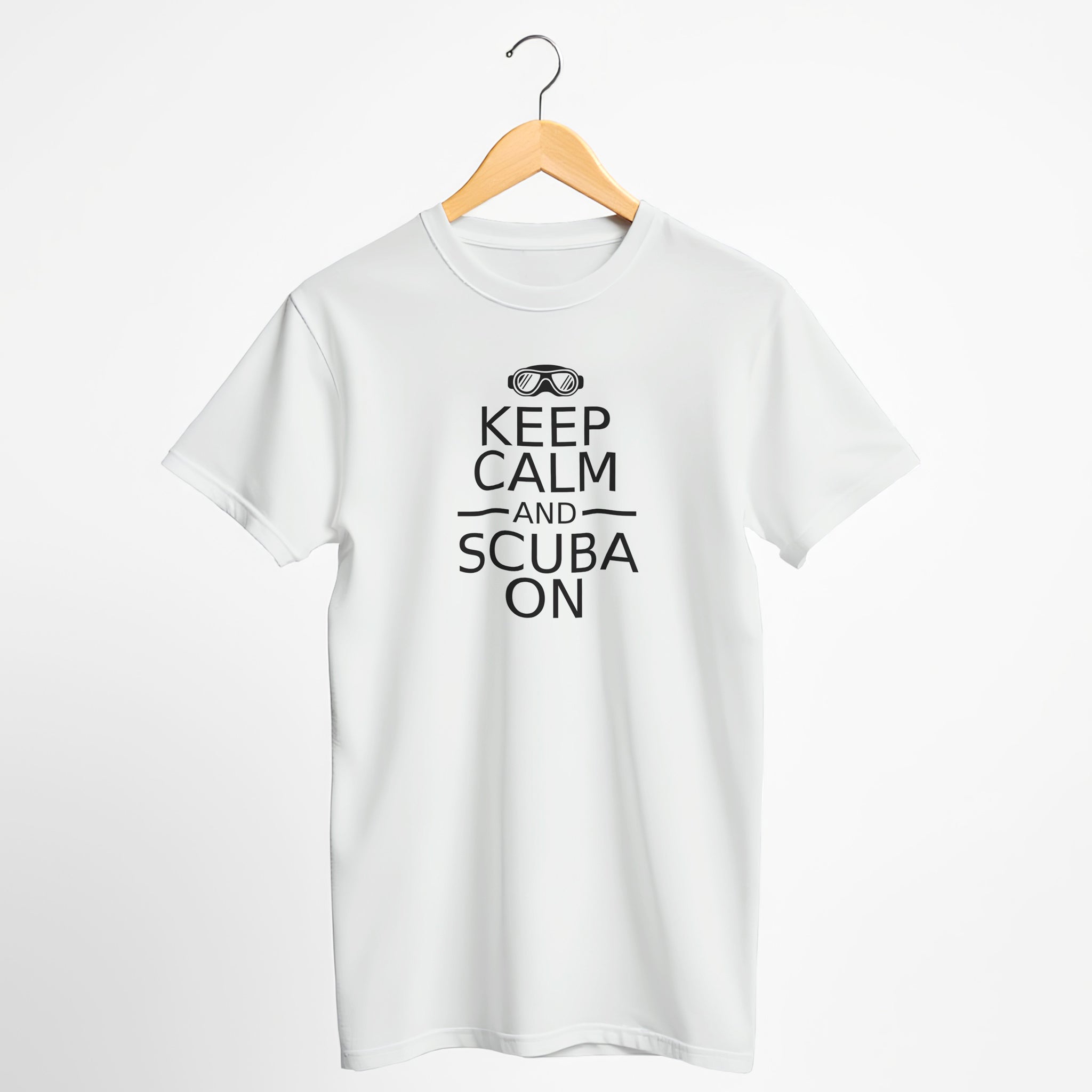 Keep Calm And Scuba On - T-Shirt