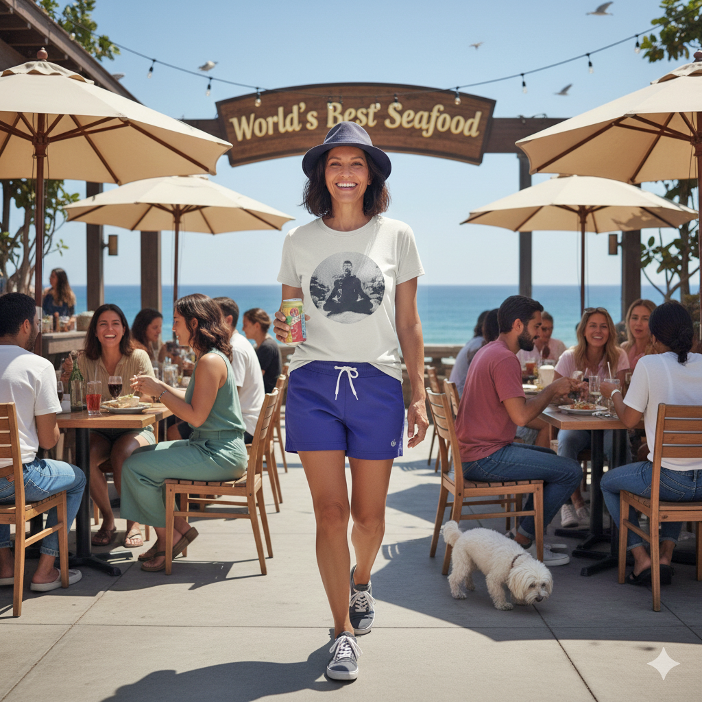 Abstract Scuba Meditation T-Shirt