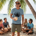 Abstract Scuba Meditation T-Shirt