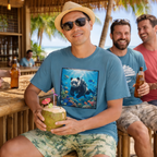 Diving Panda Tee — Cute Scuba Panda Underwater Graphic T-Shirt