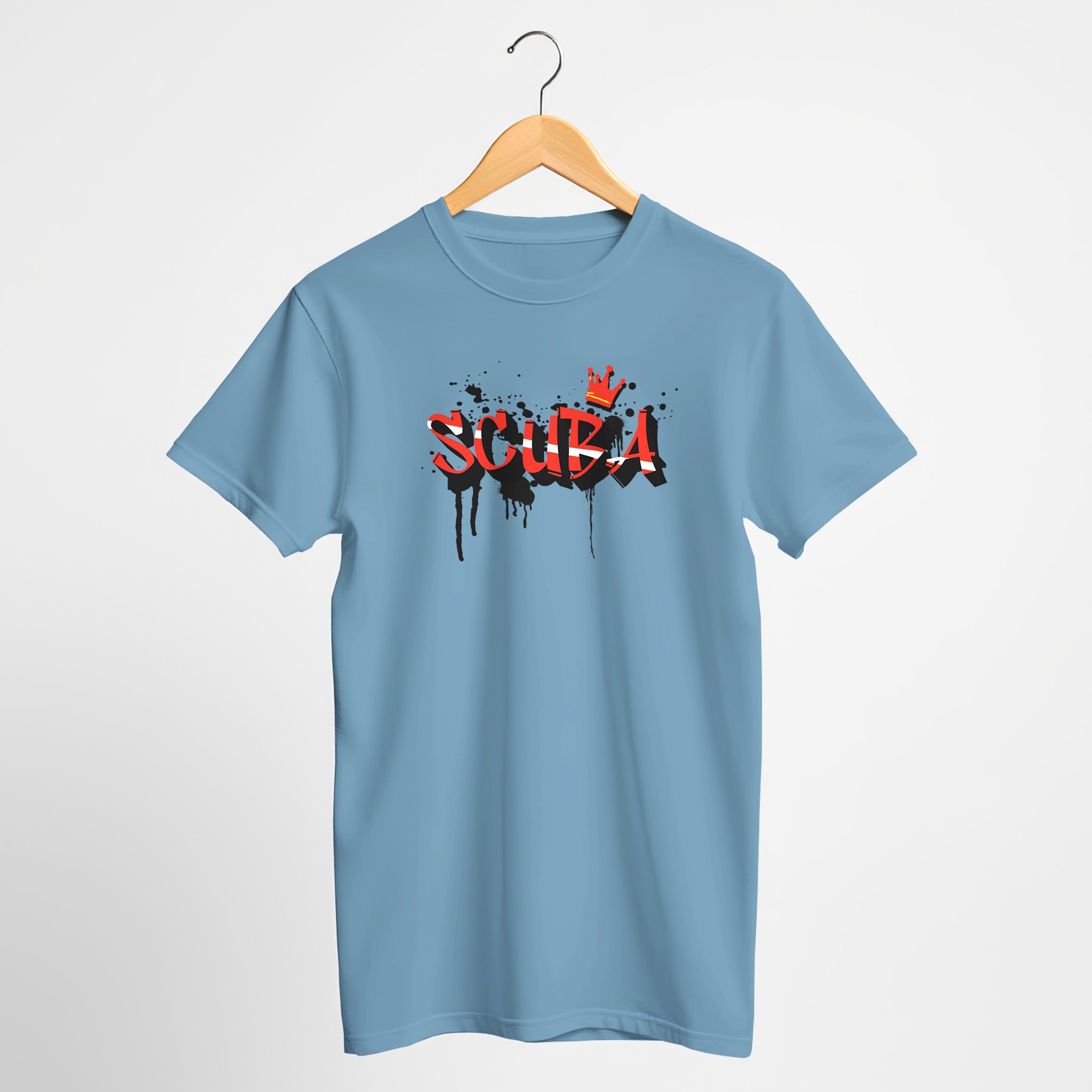 Graffiti Style Scuba Tee Shirt