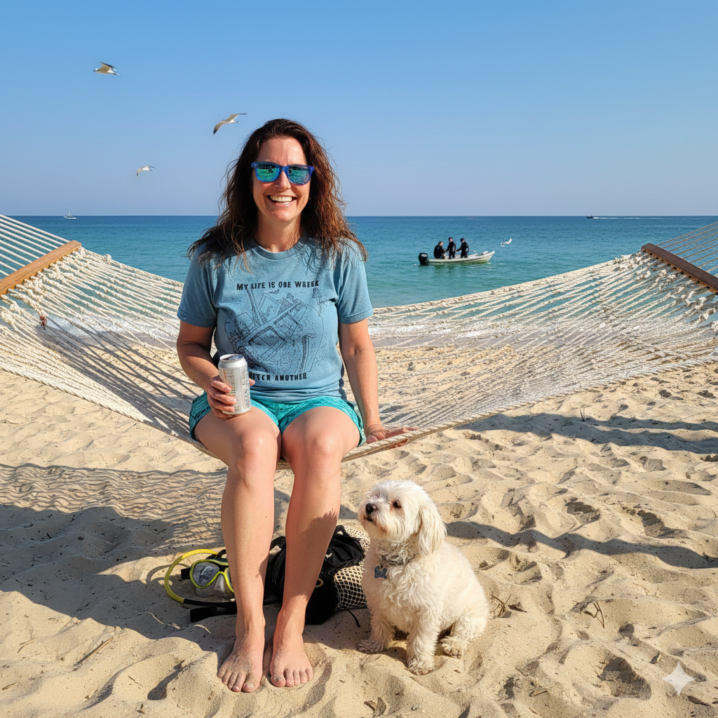 My Life Is One Wreck After Another -  Scuba Diving T-Shirt