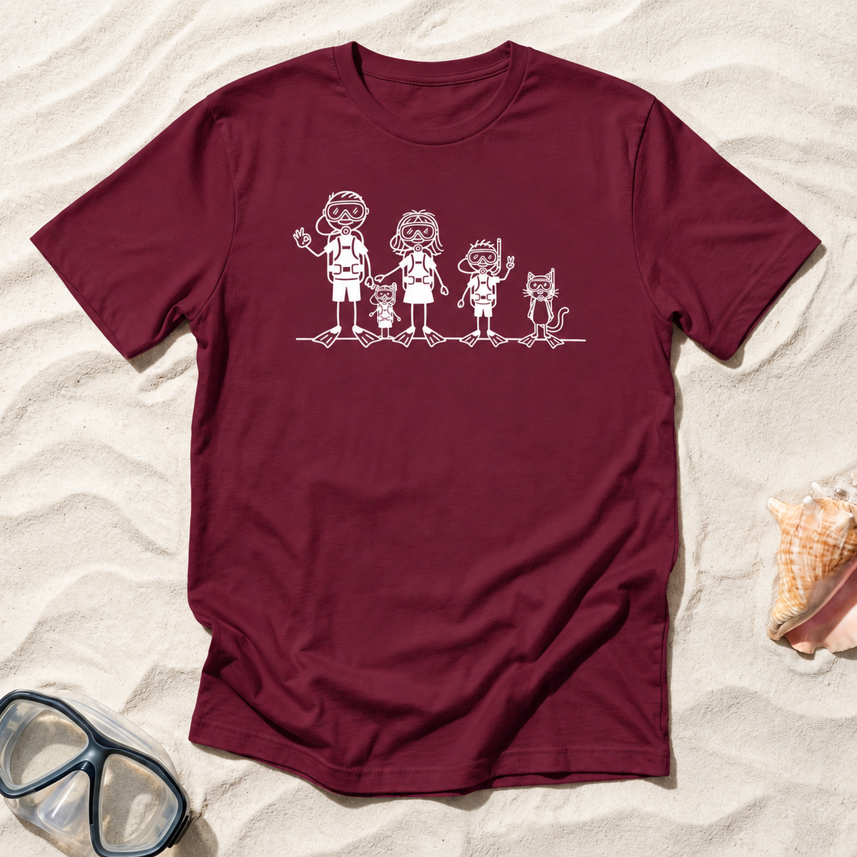 Stick Figure Family T-Shirt