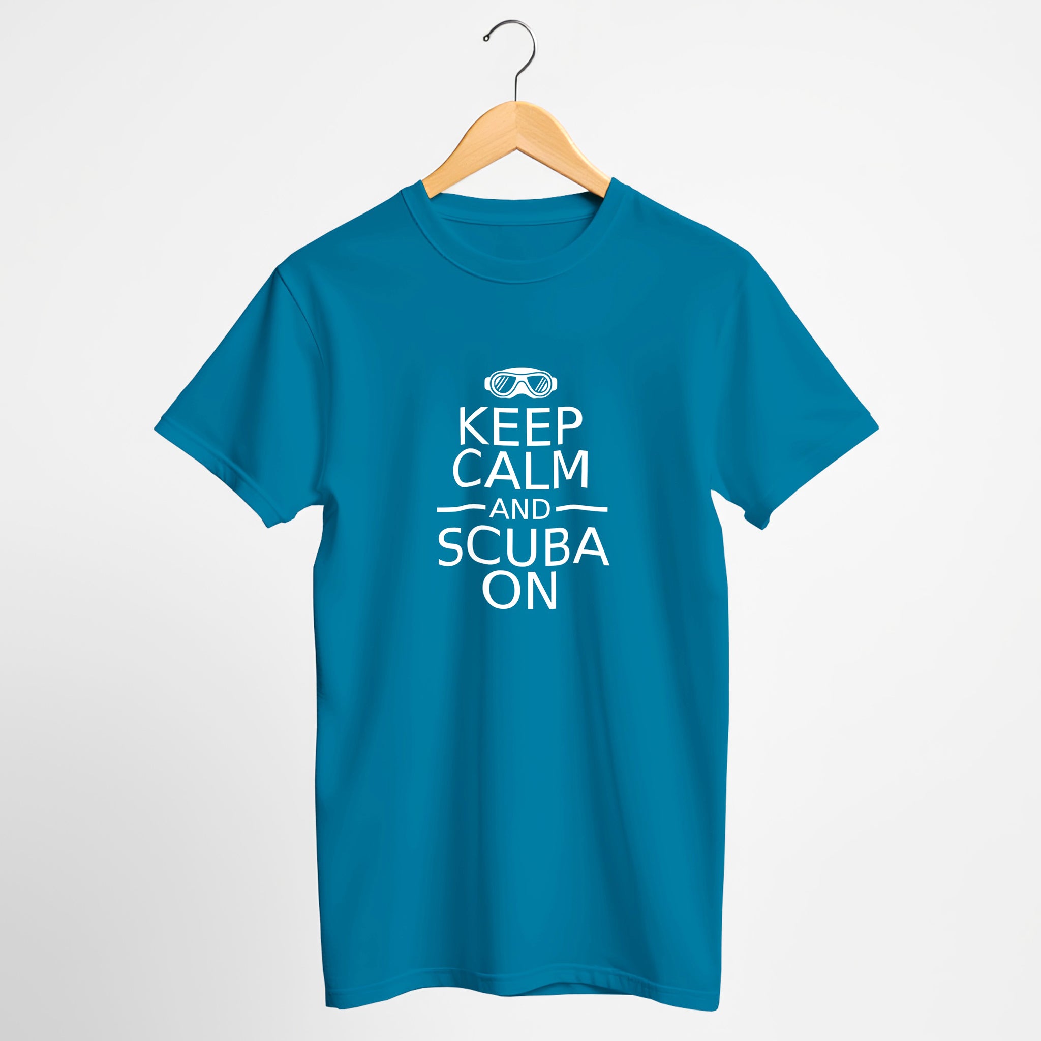 Keep Calm And Scuba On - Dark T-Shirts