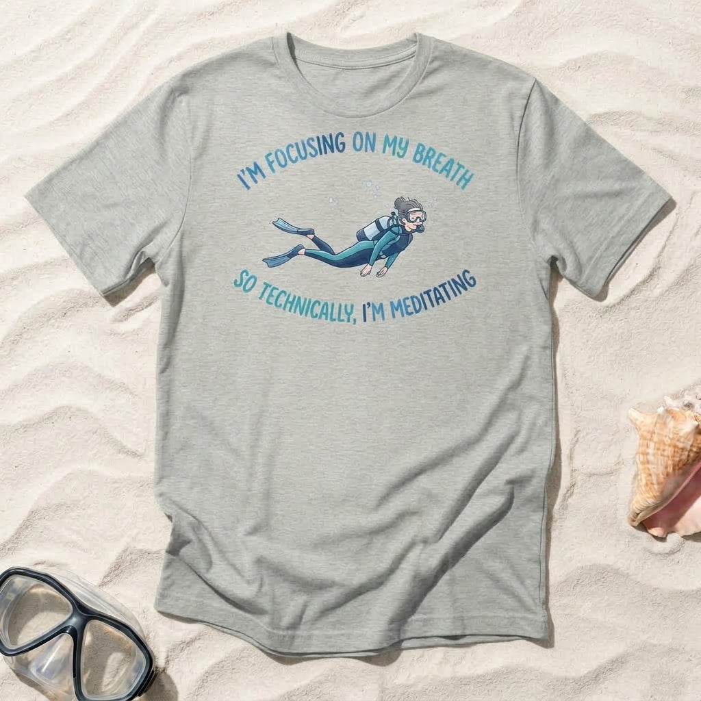 Technically, I'm Meditating T-shirt