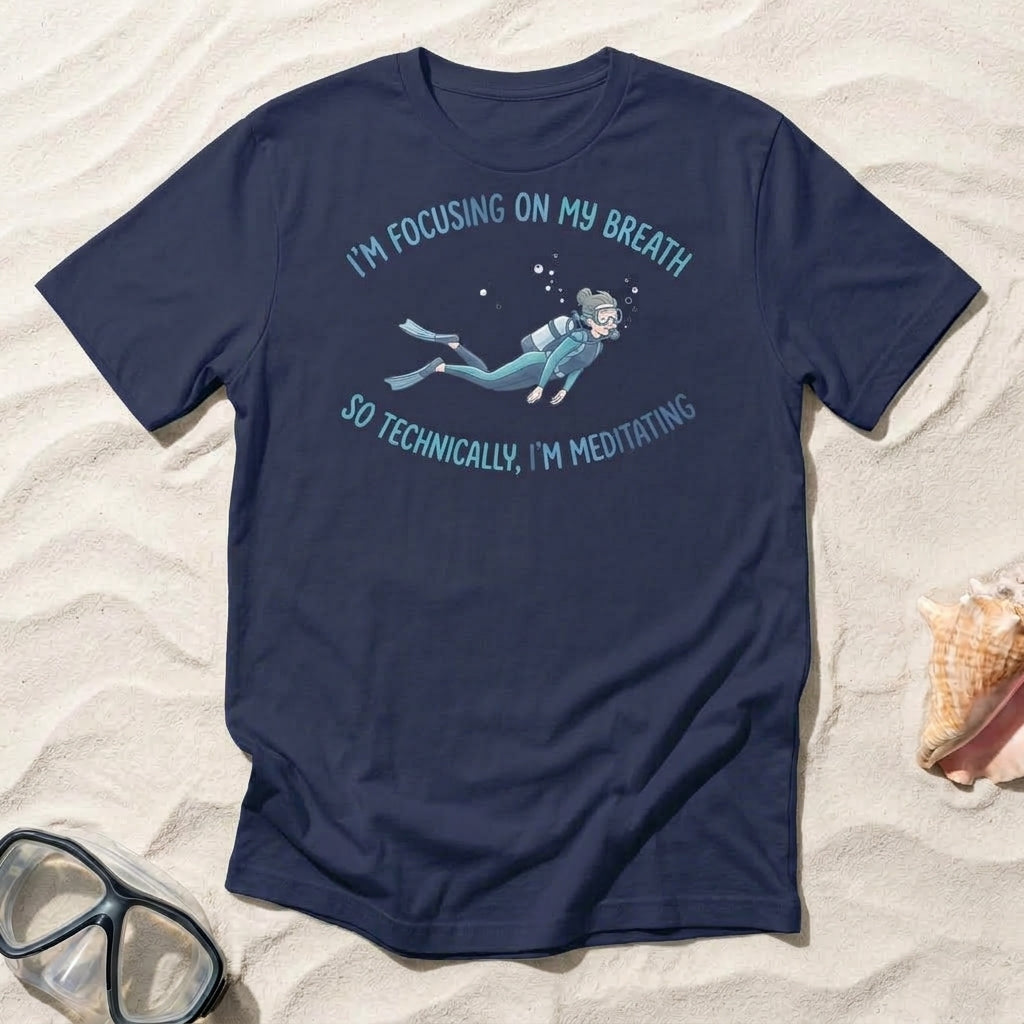 Technically, I'm Meditating T-shirt