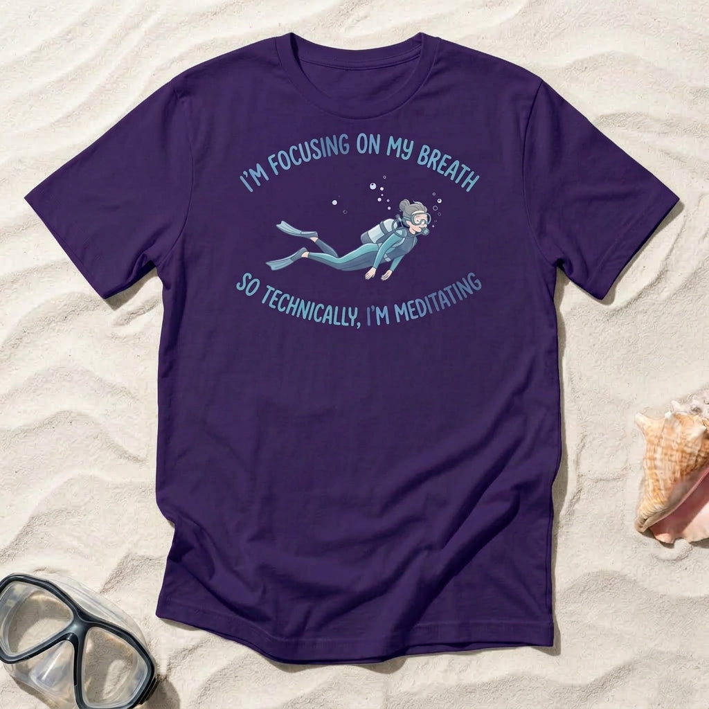 Technically, I'm Meditating T-shirt