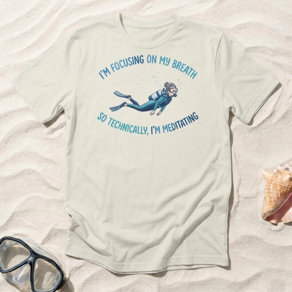 Technically, I'm Meditating T-shirt