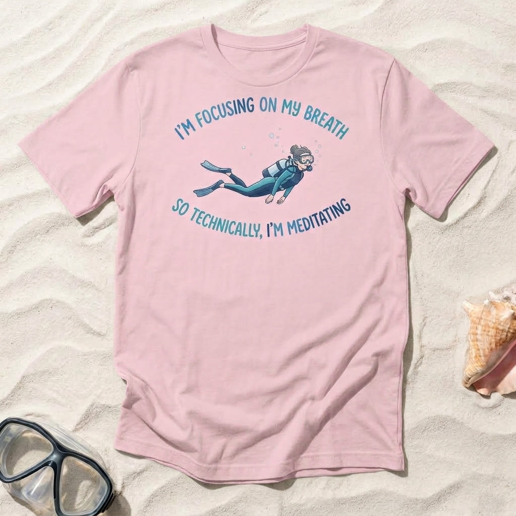 Technically, I'm Meditating T-shirt