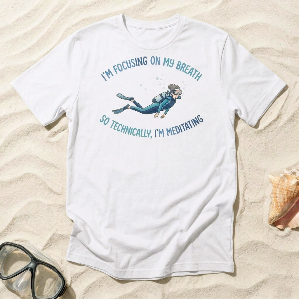 Technically, I'm Meditating T-shirt