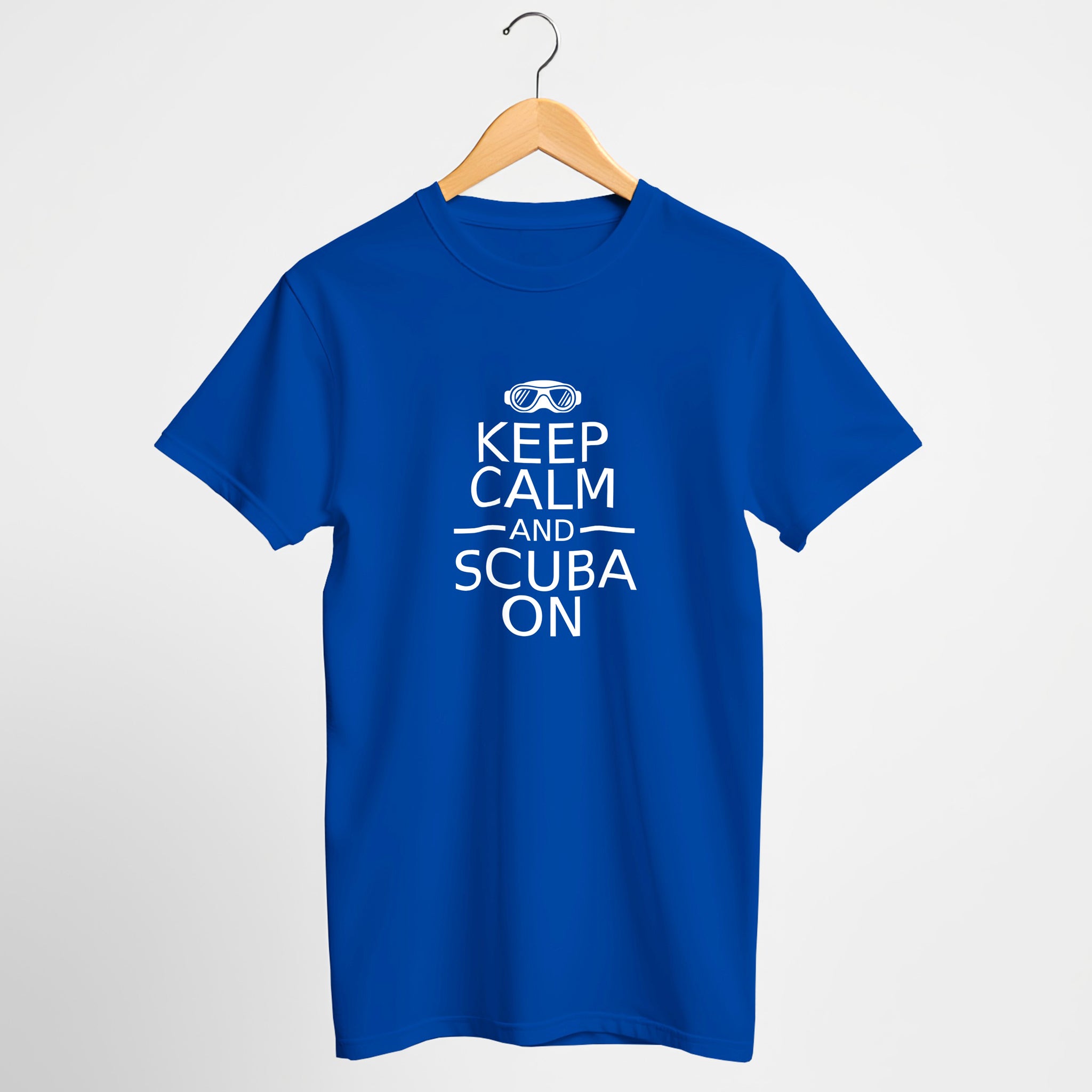 Keep Calm And Scuba On - Dark T-Shirts