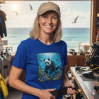 Diving Panda Tee — Cute Scuba Panda Underwater Graphic T-Shirt