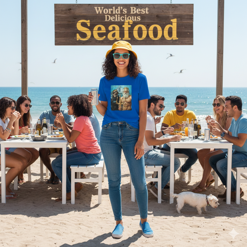 Underwater American Gothic Scuba T-Shirt