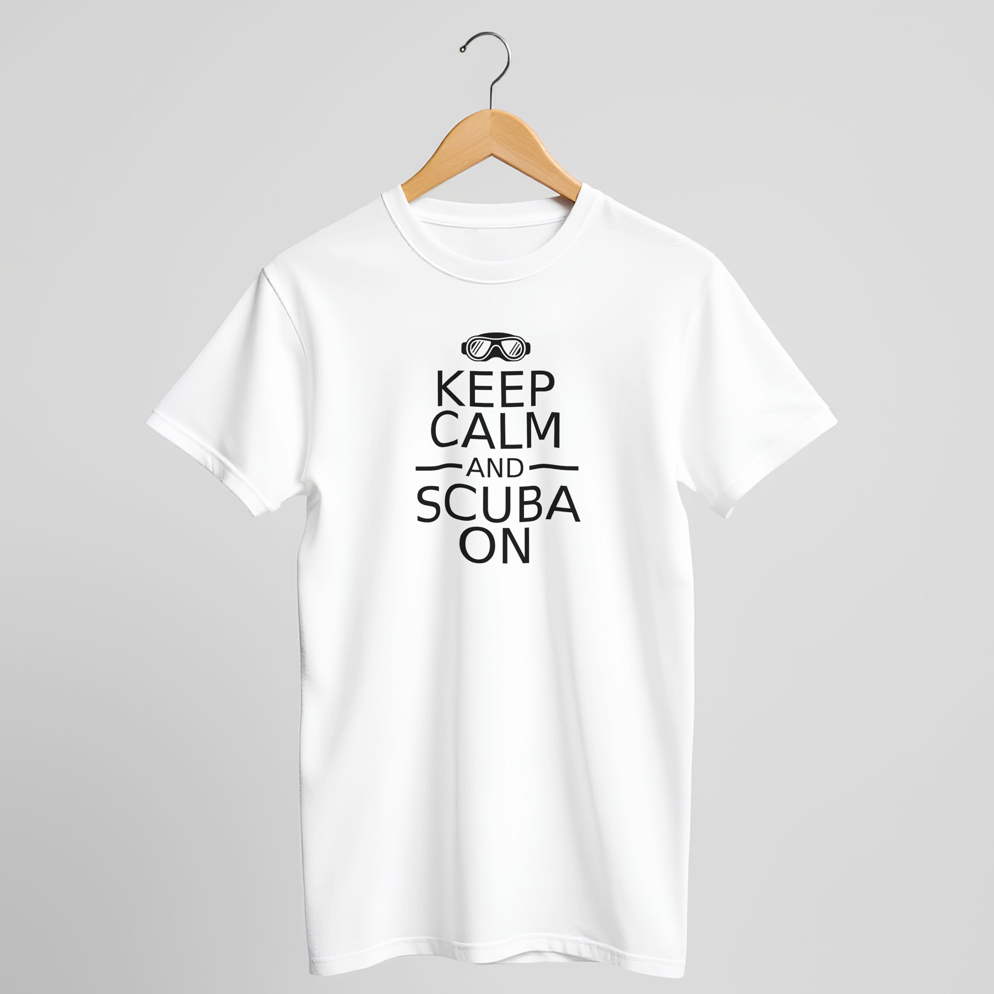 Keep Calm And Scuba On - T-Shirt