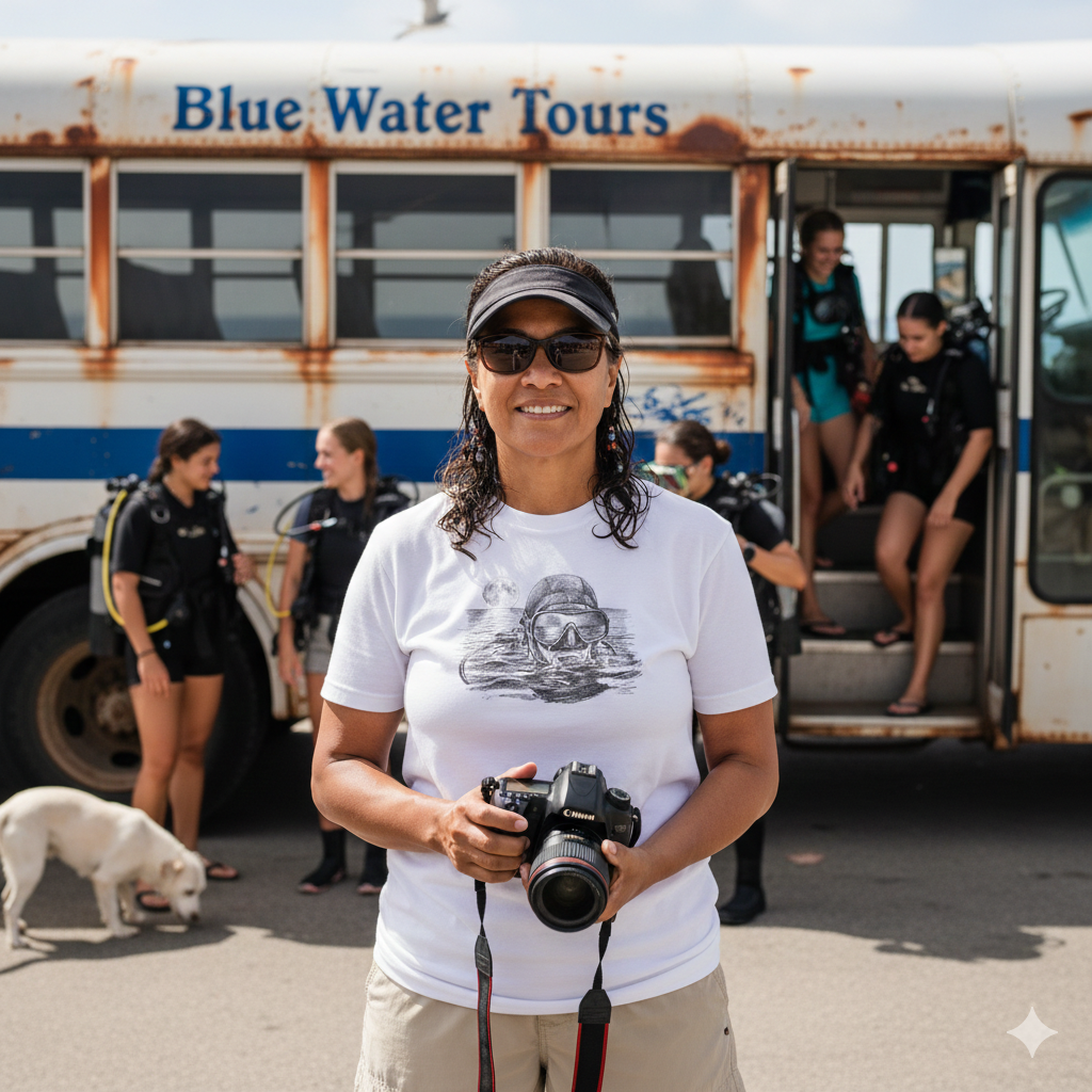 Night Dive Moonlight T-Shirt