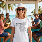 Protect. Restore. Repeat. Coral Conservation T-Shirt