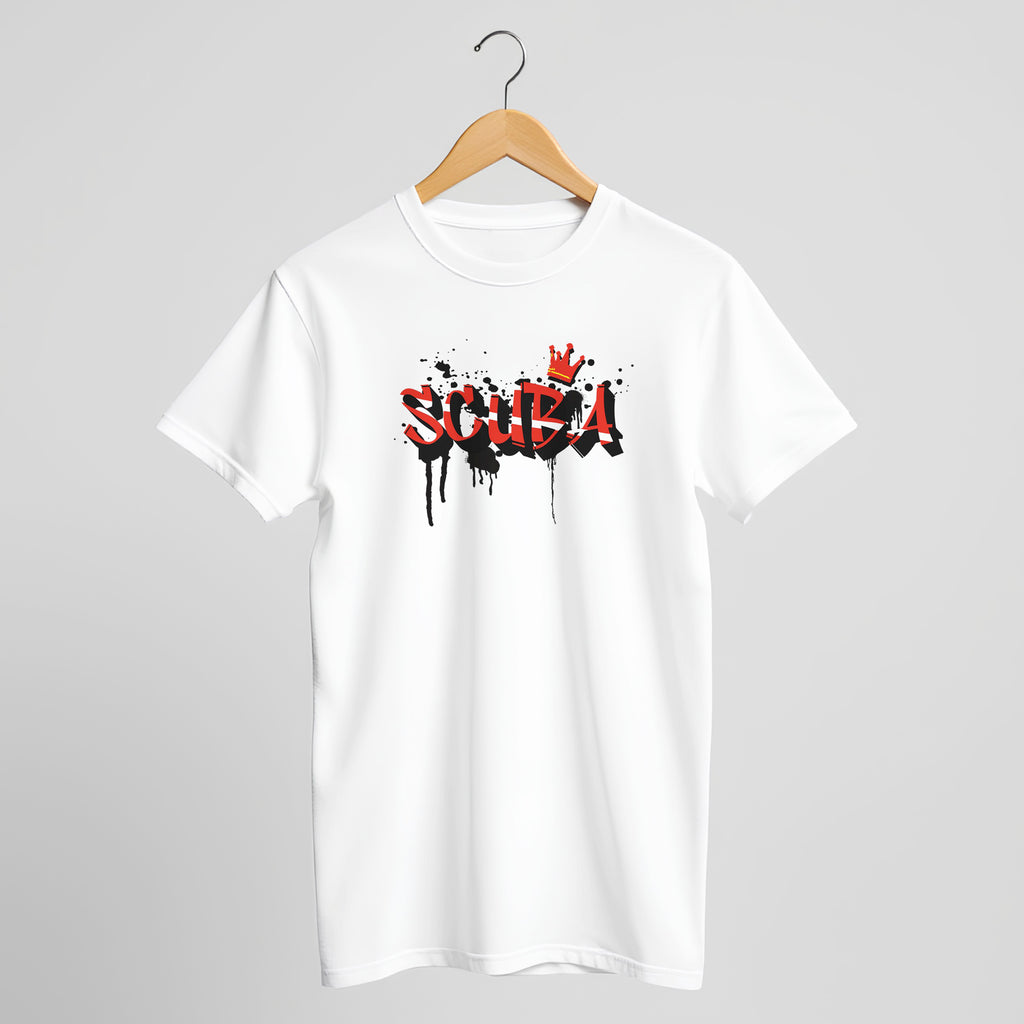 Graffiti Style Scuba Tee Shirt