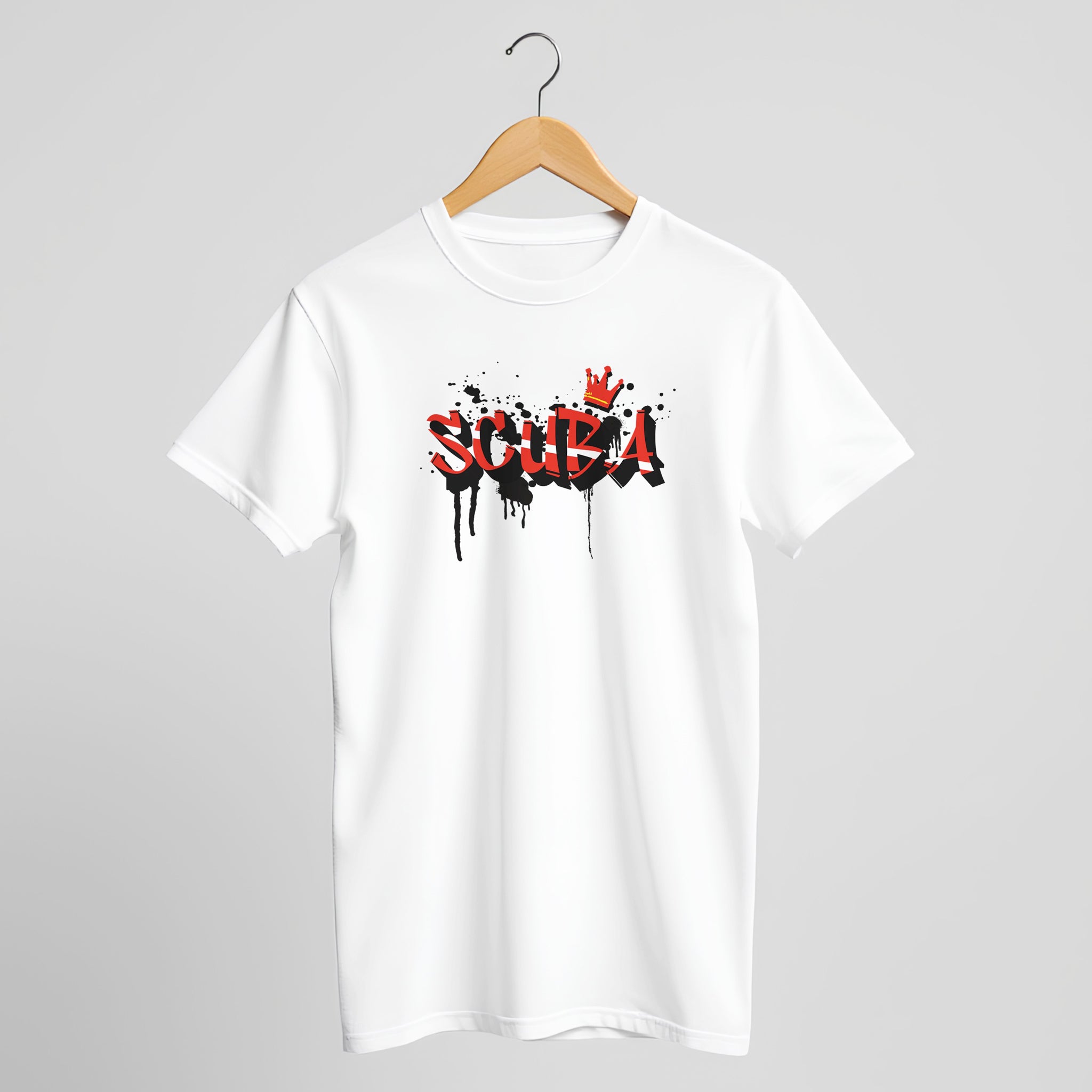 Graffiti Style Scuba Tee Shirt