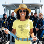 Protect. Restore. Repeat. Coral Conservation T-Shirt