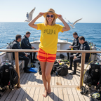 Classic SCUBA DIVER College Font T-Shirt