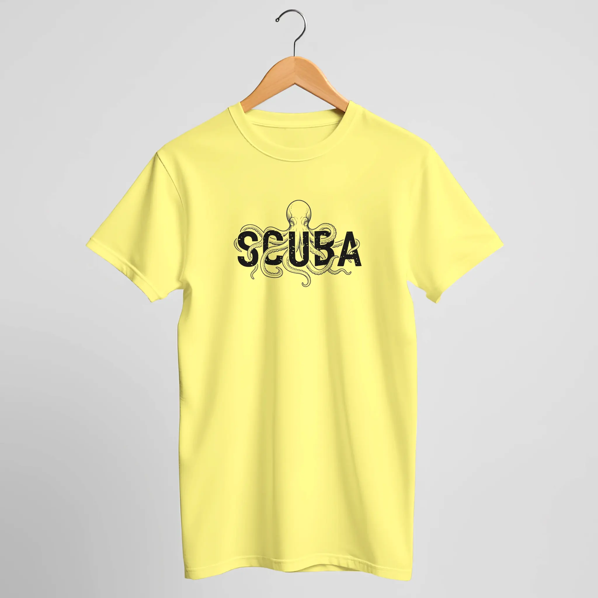 Octopus SCUBA T-Shirt - Artistic Ocean Design