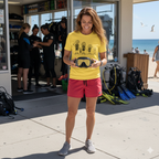 Scuba Diving Stick Figure Family T-Shirt